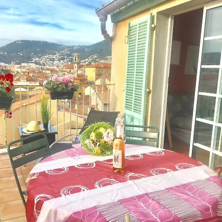 La Croix - F3, Terrasse Vue Panoramique, Vieux-nice Old Town And Terrace *